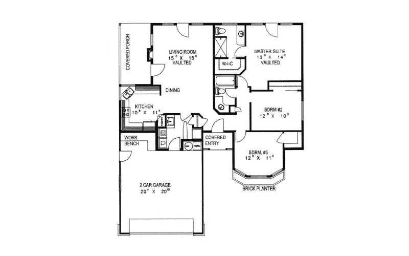 Middleburg Rustic Ranch Home Plan 088D0152 Shop House Plans and More