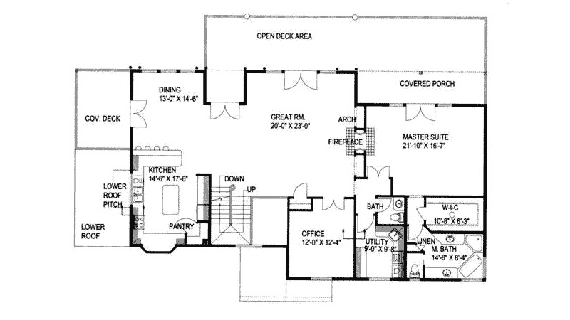 Spencer Cove Waterfront Home Plan 088D-0208 - Shop House Plans and More