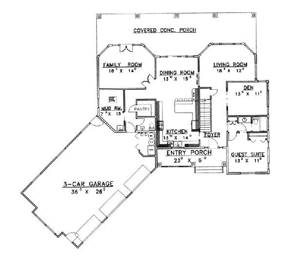 Foster Place Luxury Home Plan 088D0222 House Plans and More