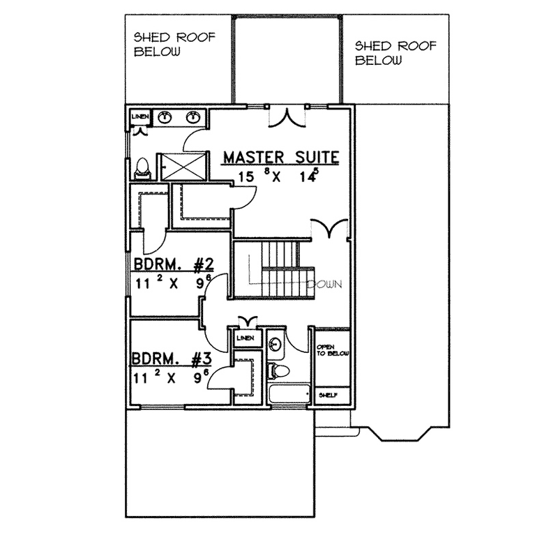 Dulaney Contemporary Home Plan 088D-0235 - Search House Plans and More