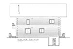 Right Elevation - 088D-0400 - Shop House Plans and More