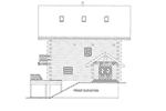 Front Elevation - 088D-0403 - Shop House Plans and More