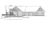 Front Elevation - 088D-0411 - Shop House Plans and More