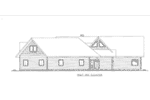 Right Elevation -  088D-0411 | House Plans and More