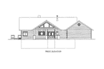 Mountain House Plan Front Elevation - 088D-0412 - Shop House Plans and More