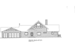 Front Elevation - 088D-0415 - Shop House Plans and More