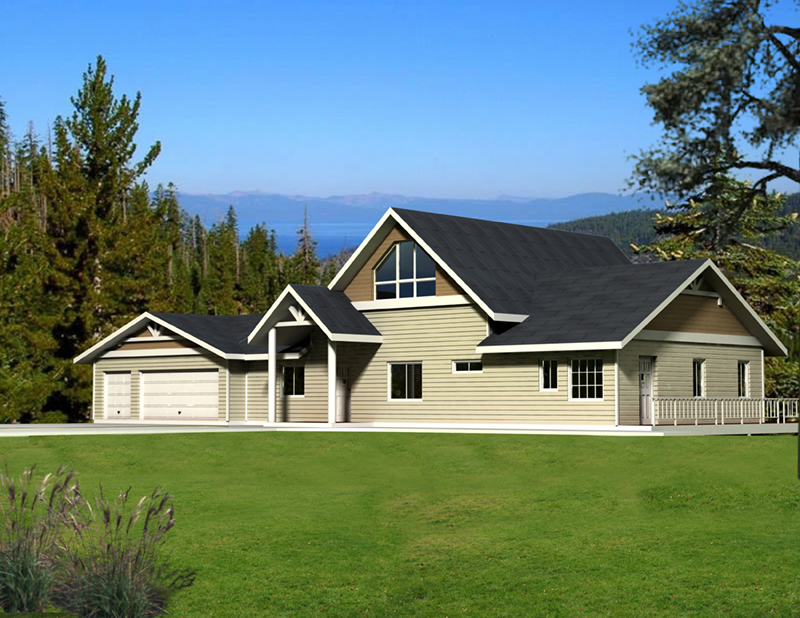 Front of Home - 088D-0415 - Shop House Plans and More