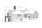 Left Elevation - 088D-0416 - Shop House Plans and More