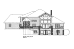 Rear Elevation - 088D-0416 - Shop House Plans and More