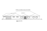Contemporary House Plan Front Elevation - 088D-0418 - Shop House Plans and More