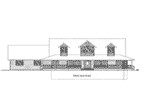 Log House Plan Front Elevation -  088D-0445 | House Plans and More