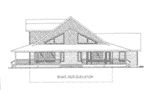 Mountain House Plan Right Elevation - 088D-0445 - Shop House Plans and More
