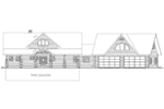 Lake House Plan Front Elevation - 088D-0614 - Shop House Plans and More