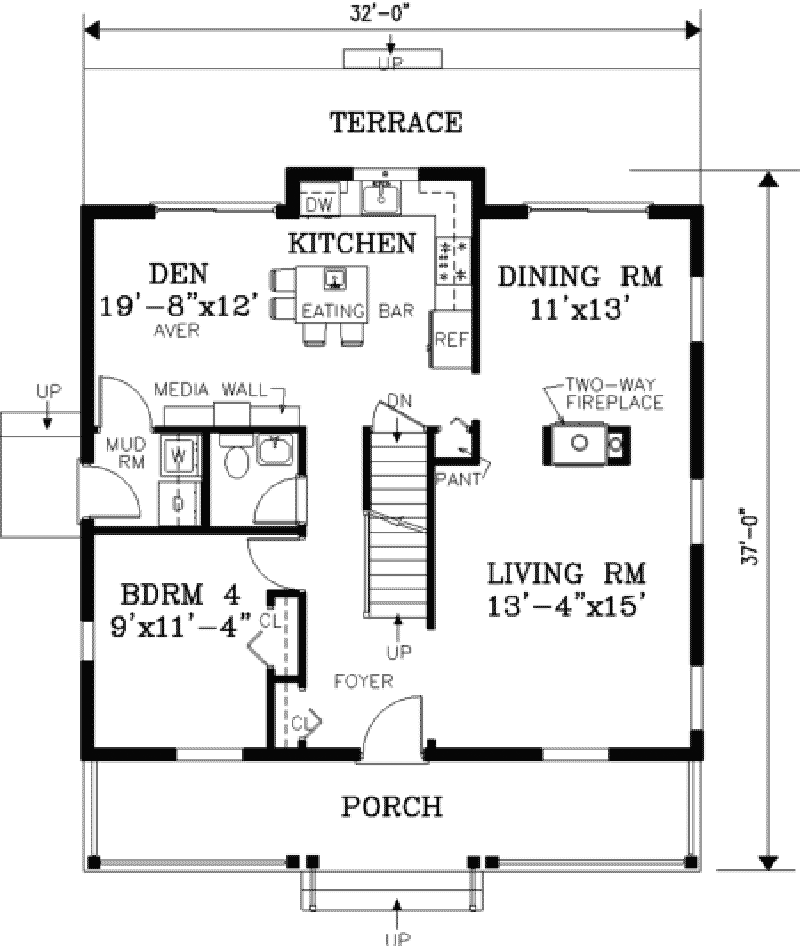 Marshfield Cape Cod Home Plan 089D0099 House Plans and More