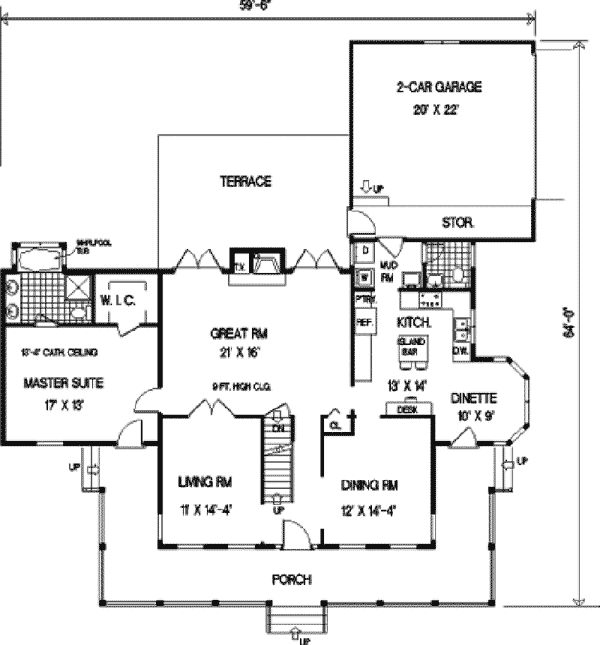 Enola Southern Home Plan 089D-0103 | House Plans and More