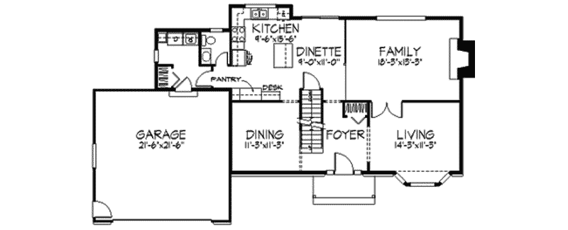 Turnberry Tudor Style Home Plan 091D0092 House Plans