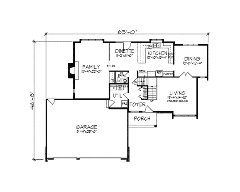 Tealwood Contemporary Home Plan 091D-0193 - Shop House Plans and More