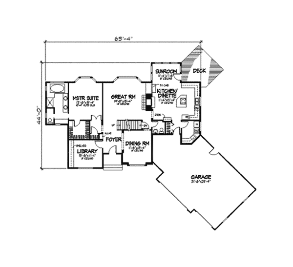 Raphael TwoStory Home Plan 091D0203 House Plans and More