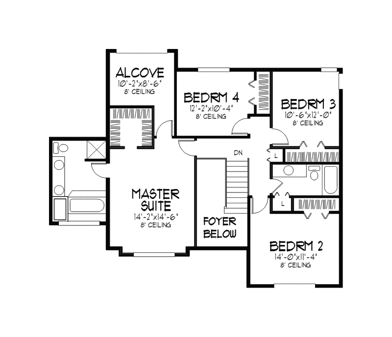 Mulgrave Traditional Home Plan 091D-0223 - Shop House Plans and More