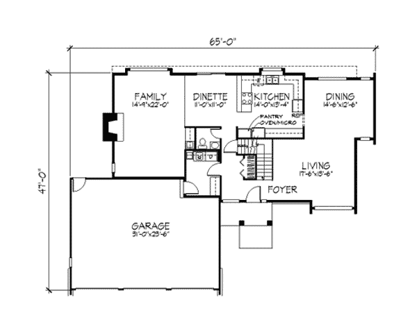 Timberstone Contemporary Home Plan 091D-0253 - Shop House Plans and More