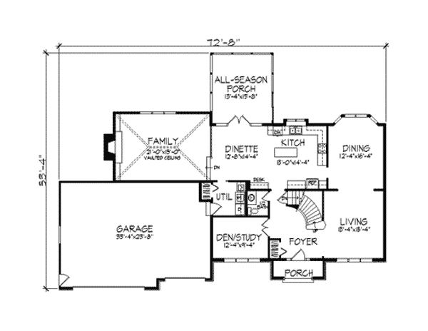 Redbridge Georgian Country Home Plan 091D-0285 - Shop House Plans and More