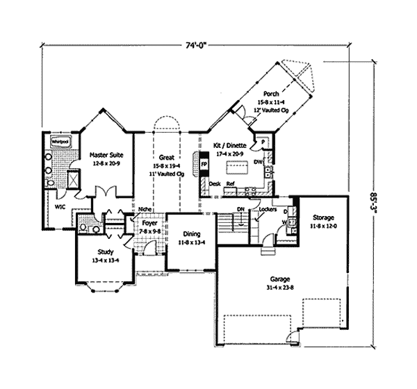 Flora Place Country French Home Plan 091D-0320 - Search House Plans and ...