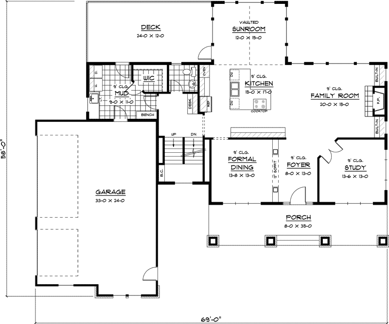 Marino Place Craftsman Home Plan 091D-0440 - Shop House Plans and More