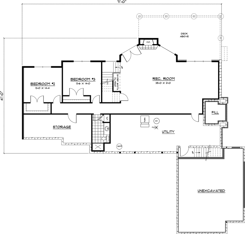 Foster Hill Craftsman Home Plan 091D-0464 - Search House Plans and More