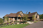 European Style Ranch With Rustic Exterior