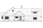 Farmhouse Plan Rear Elevation - Canoe Cove Modern Farmhouse 091D-0506 - Search House Plans and More