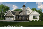 Modern House Plan Front of House 091D-0507