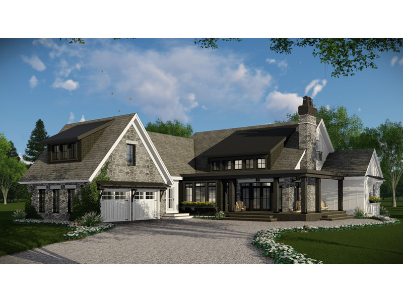 Lake House Plan Front Photo 02 - 091D-0507 - Shop House Plans and More