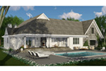 Lake House Plan Rear Photo 02 - 091D-0507 - Shop House Plans and More