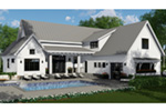 Southern House Plan Rear Photo 02 - 091D-0509 - Shop House Plans and More