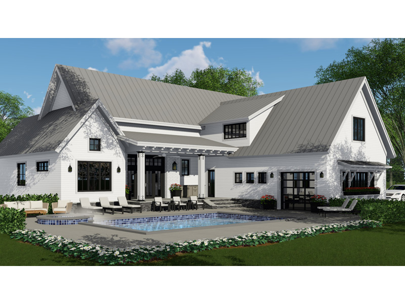 Southern House Plan Rear Photo 03 - 091D-0509 - Shop House Plans and More