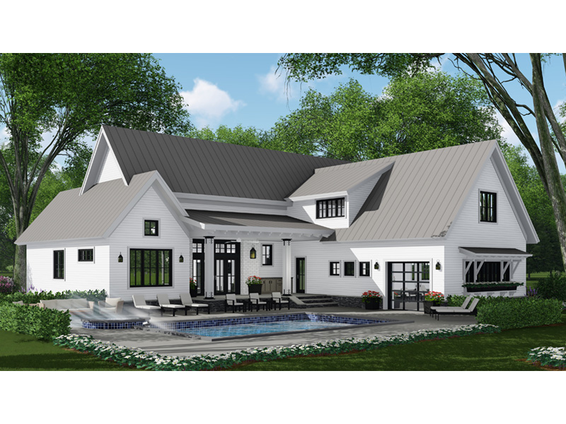 Southern House Plan Rear Photo 04 - 091D-0509 | House Plans and More