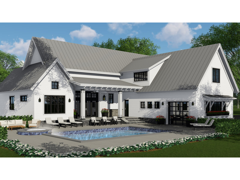 Southern House Plan Rear Photo 06 - 091D-0509 | House Plans and More