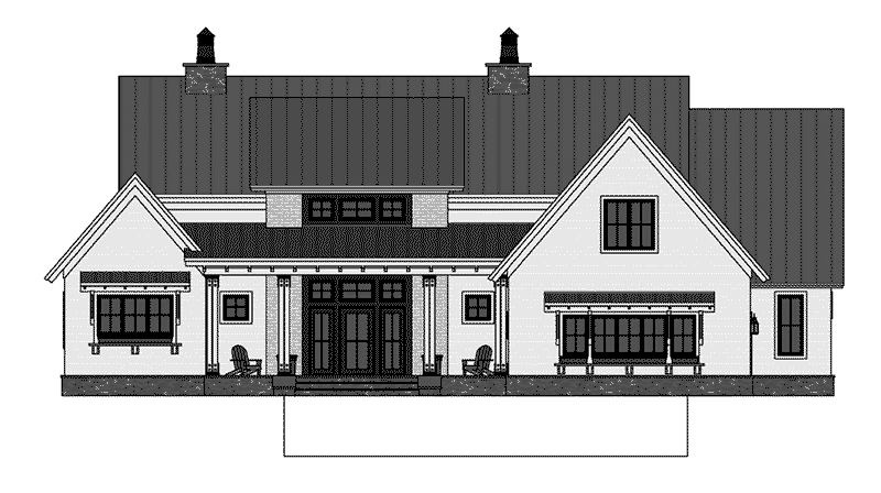 Beach & Coastal House Plan Front Elevation - 091D-0510 - Shop House Plans and More