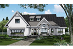 Craftsman House Plan Front Photo 02 - 091D-0520 - Shop House Plans and More