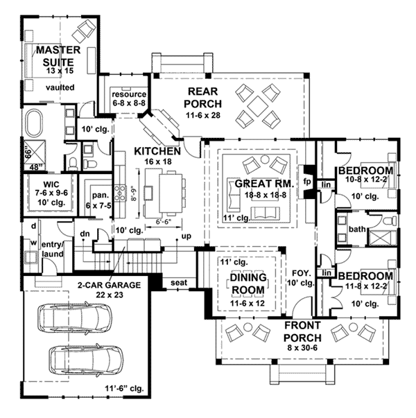 Plan 091D0521 House Plans and More