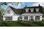 Mountain House Plan Front of Home - Terry Hill Modern Farmhouse 091D-0521 - Shop House Plans and More