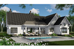 Mountain House Plan Rear Photo 02 - Terry Hill Modern Farmhouse 091D-0521 - Shop House Plans and More