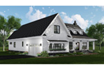 Mountain House Plan Side View Photo 01 - Terry Hill Modern Farmhouse 091D-0521 - Shop House Plans and More
