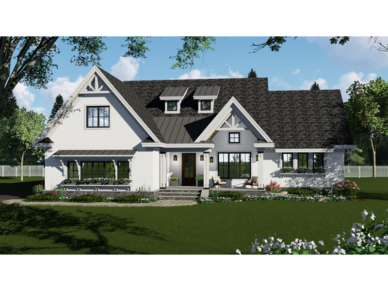 Country House Plan Front Photo 01 - 091D-0522 - Shop House Plans and More