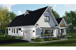 Country House Plan Side View Photo - 091D-0522 - Shop House Plans and More