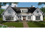 Country French House Plan Front of House 091D-0523