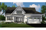 Country French House Plan Front of House 091D-0525
