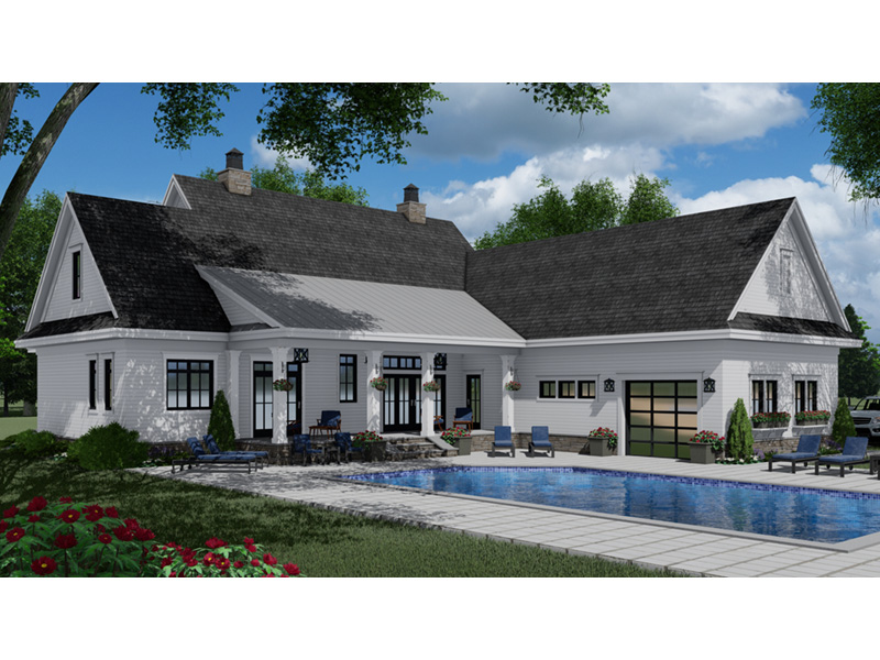 Southern House Plan Rear Photo 01 - 091D-0529 - Shop House Plans and More