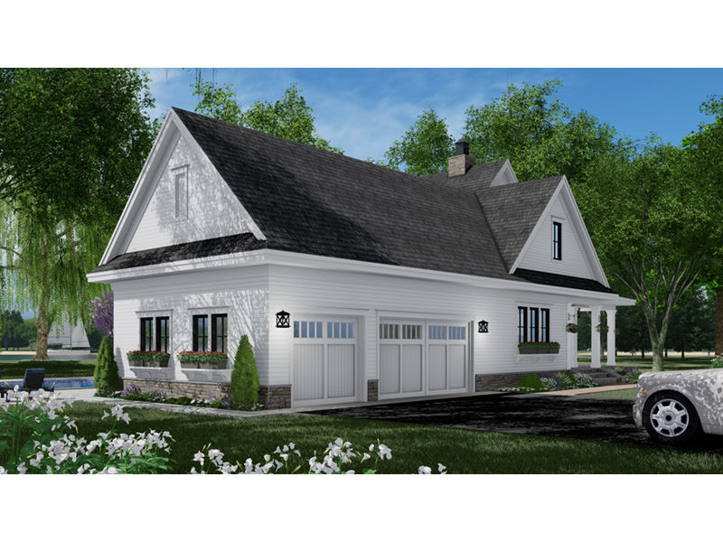 Southern House Plan Rear Photo 03 - 091D-0529 - Shop House Plans and More