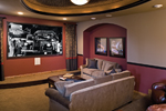 Craftsman House Plan Media Room Photo 01 - Vincennes Place Craftsman Home 091S-0002 - Shop House Plans and More